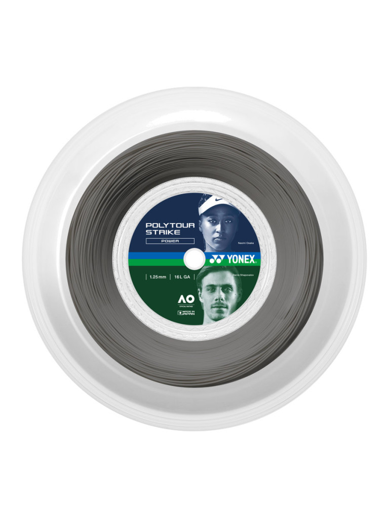 Ролка кордаж Yonex POLYTOUR STRIKE 200 м - Iron Gray
