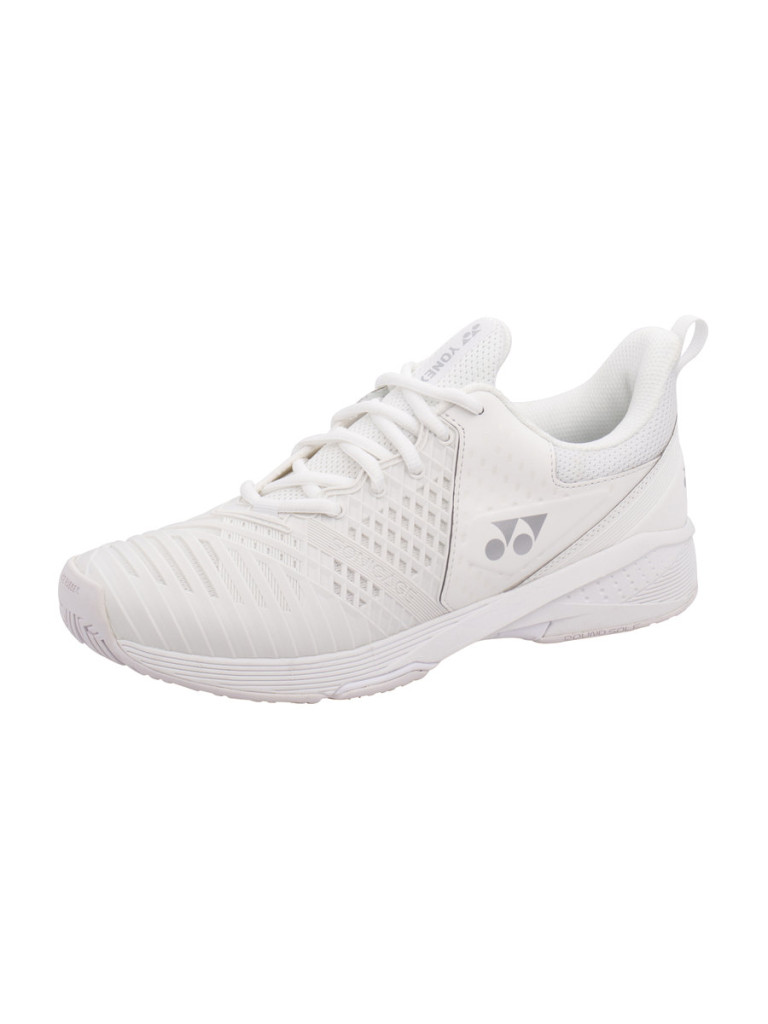 Дамски тенис обувки Yonex Power Cushion Sonicage 3 - White/Silver