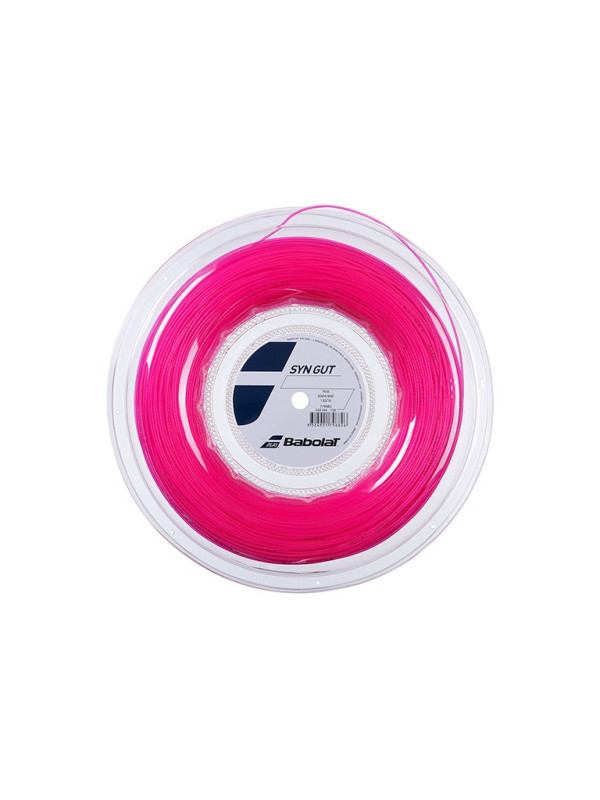 Ролка кордаж Babolat Syn Gut 200 м - розов