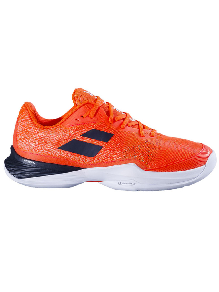 Мъжки тенис обувки Babolat JET MACH 3 CLAY Strike Red/White