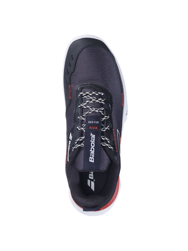 Маратонки за тенис Babolat SFX EVO CLAY BLK/FIESTA