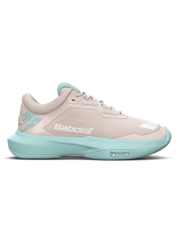Дамски тенис обувки Babolat SFX4 All Court W Peach/Blue