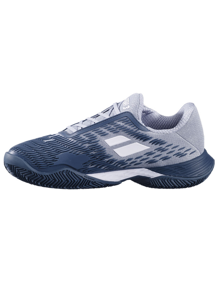 Мъжки тенис обувки Babolat PROPULSE FURY 3 CLAY GREY / WHITE