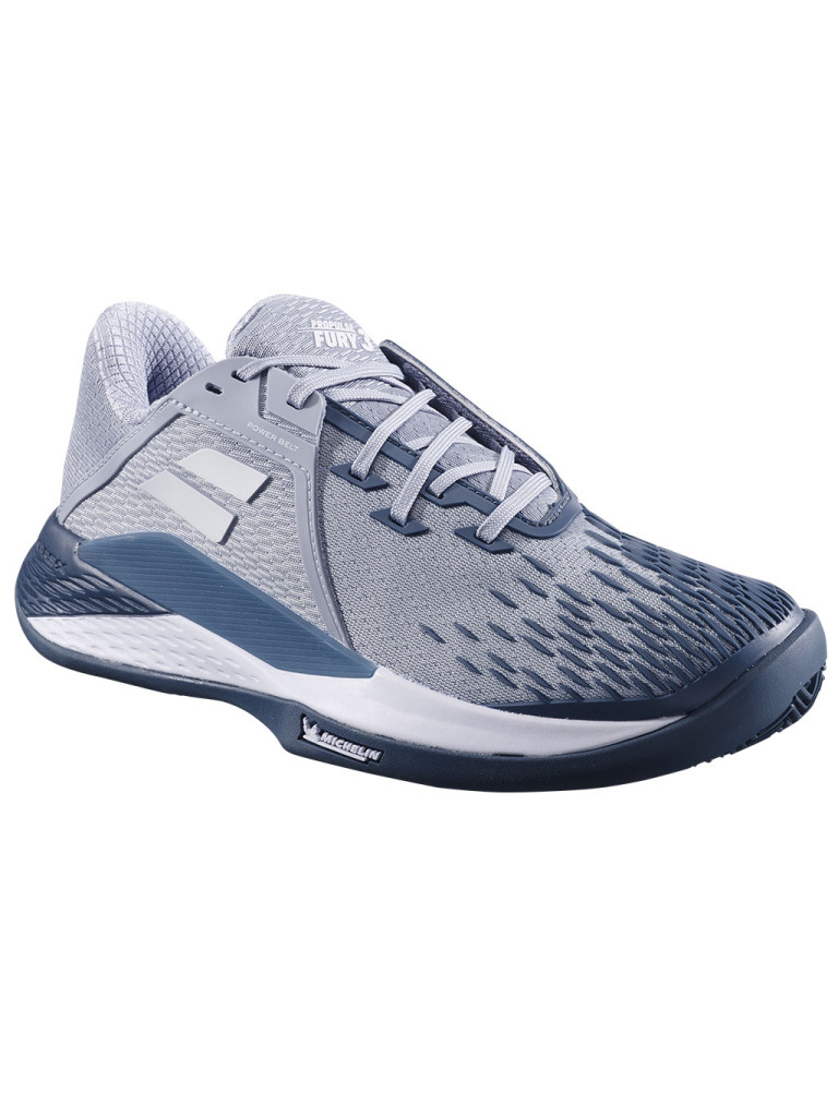 Мъжки тенис обувки Babolat PROPULSE FURY 3 CLAY GREY / WHITE