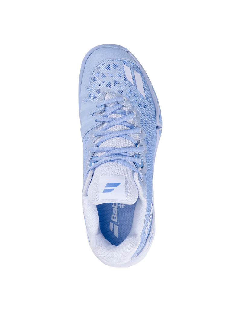 Babolat SHADOW 4 WOMEN SNOW / BLUE дамски обувки за бадминтон