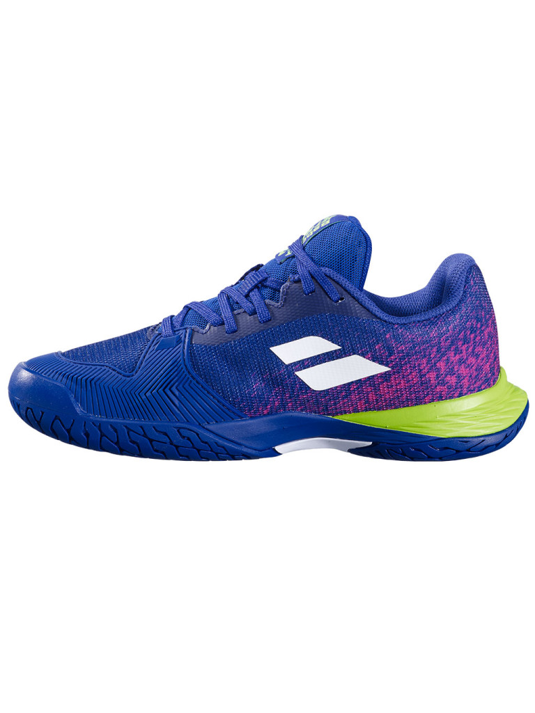Детски тенис обувки за момчета Babolat JET MACH 3 JNR ALL COURT - Dark Blue