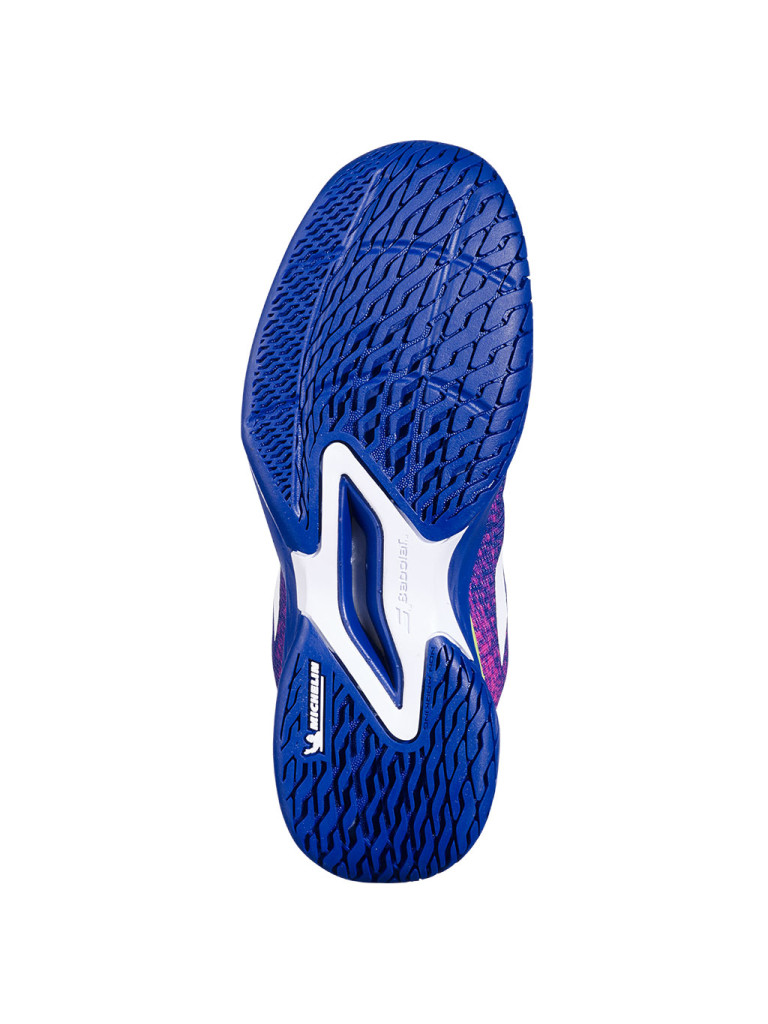 Детски тенис обувки за момчета Babolat JET MACH 3 JNR ALL COURT - Dark Blue