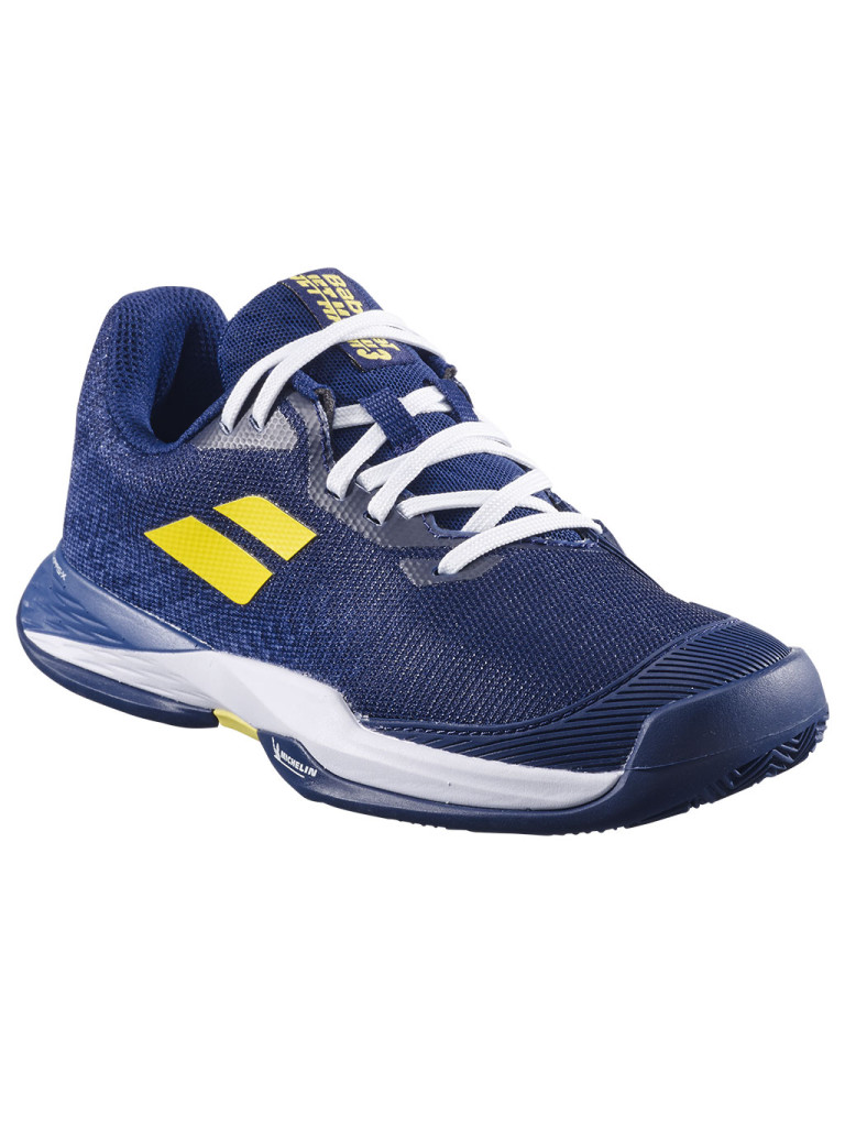 Детски тенис обувки за момчета Babolat JET MACH 3 JNR CLAY - Sodalite Blue
