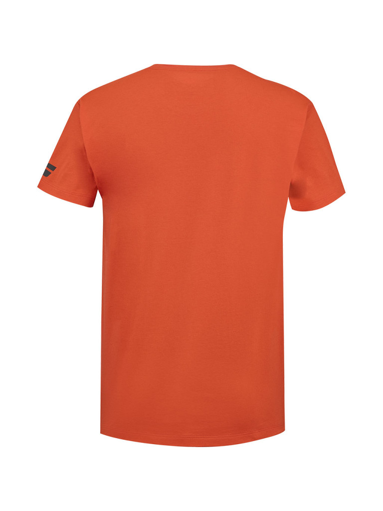 Тениска за момче Babolat Exercise Tee Fiesta Red