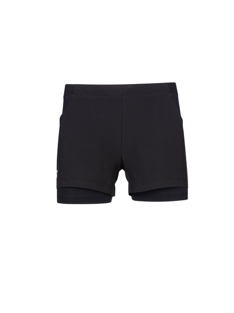 Babolat Exercise Short Girl Black - детски тенис шорти
