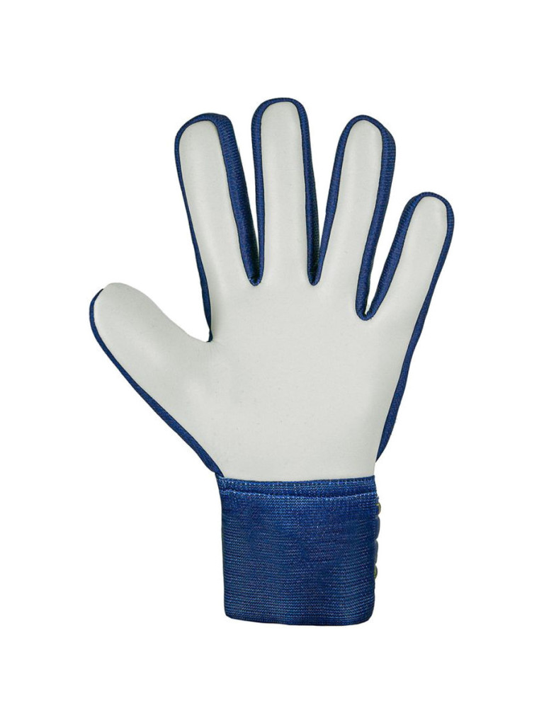 Детски вратарски ръкавици Reusch Attrakt Starter Solid Junior 2024 - Premium Blue-Safety Yellow