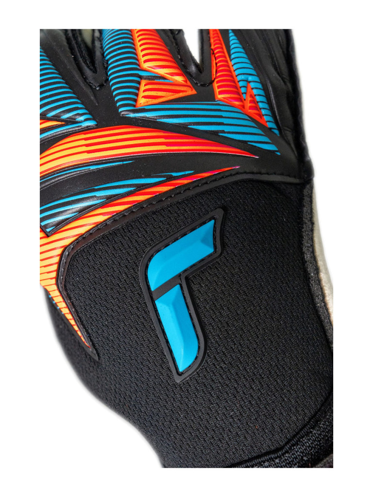 Вратарски ръкавици Reusch Attrakt Advance Evolution Glueprint 2026 - Black-Aqua-Blue-Orange