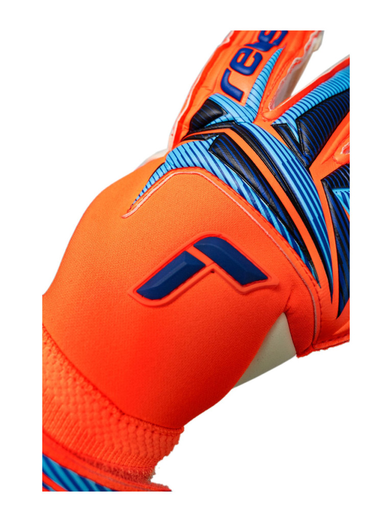 Вратарски ръкавици Reusch Attrakt Gold X Evolution 2026 - Orange-Blue