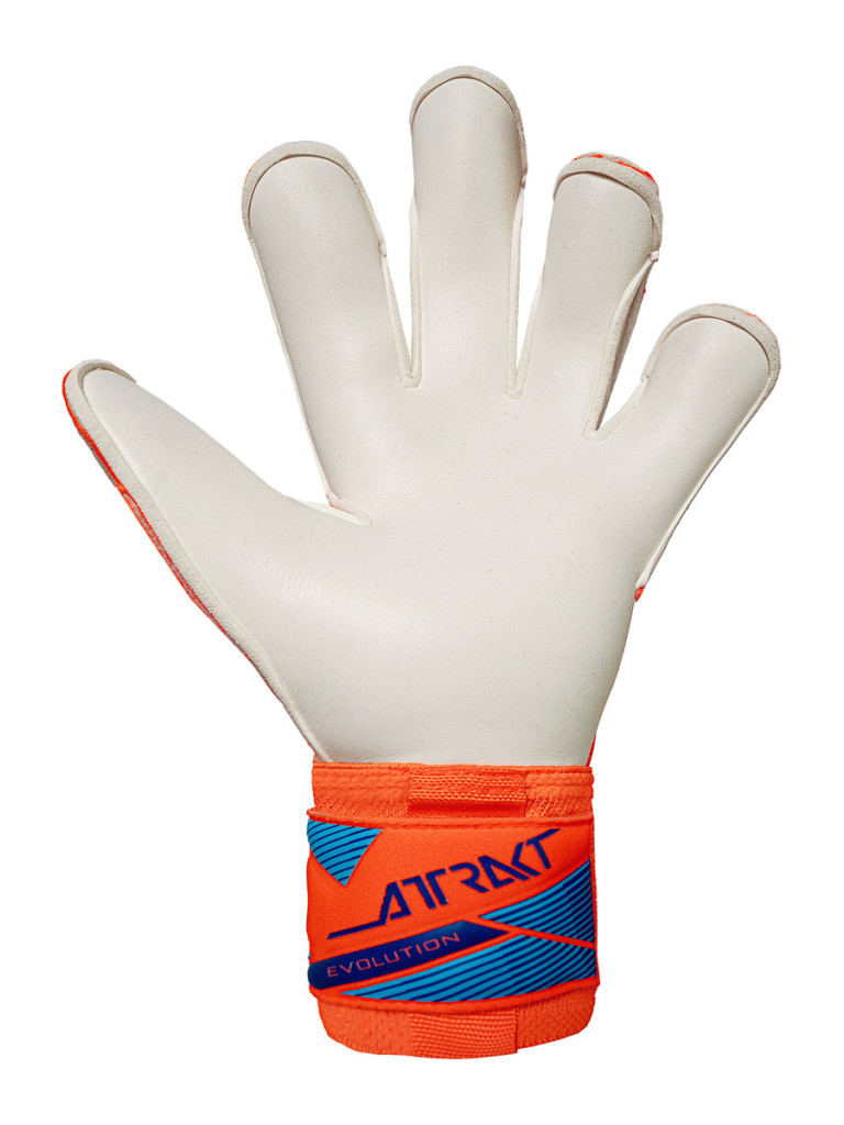 Вратарски ръкавици Reusch Attrakt Gold X Evolution 2026 - Orange-Blue