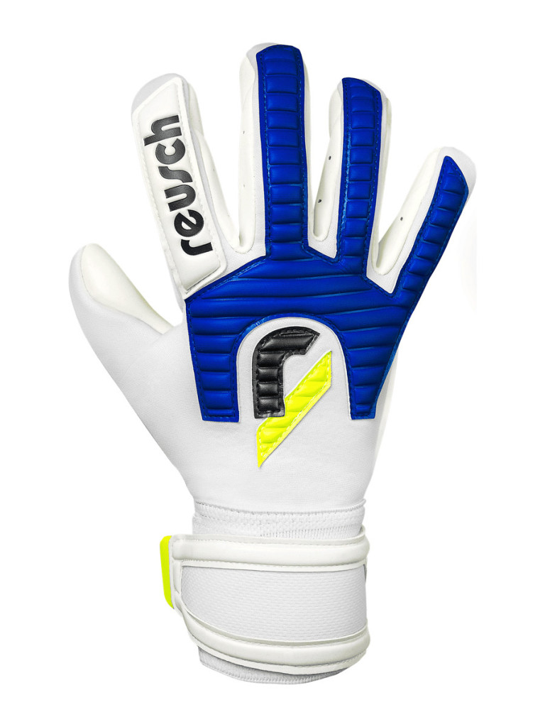 Вратарски ръкавици Reusch Legacy '86 Gold X 2026 - White-Blue