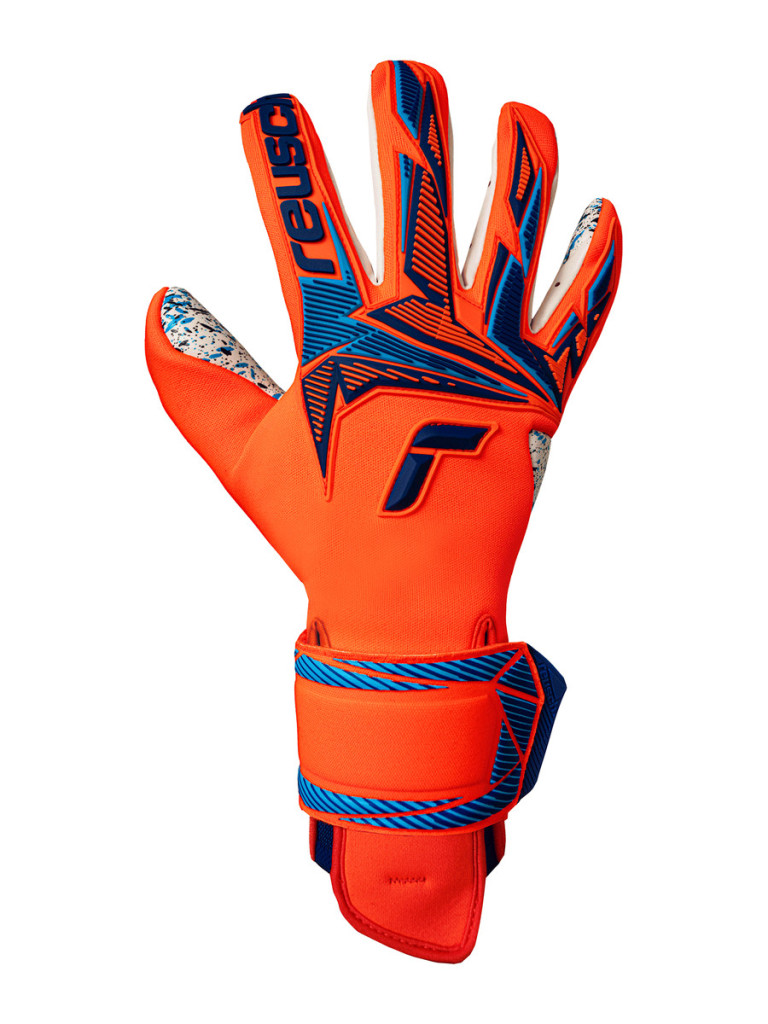 Reusch Attrakt Freegel Fusion 2026 Goalkeeper Gloves - Orange-Blue