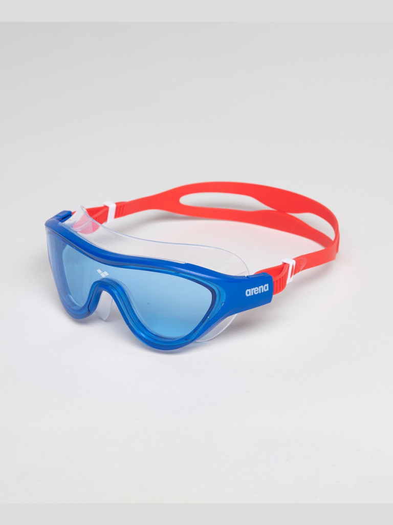 Детски очила за плуване Arena The One Mask Junior - Blue-Blue-Red
