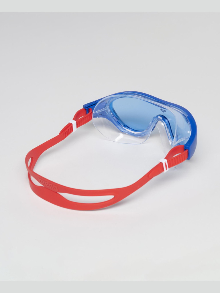 Детски очила за плуване Arena The One Mask Junior - Blue-Blue-Red