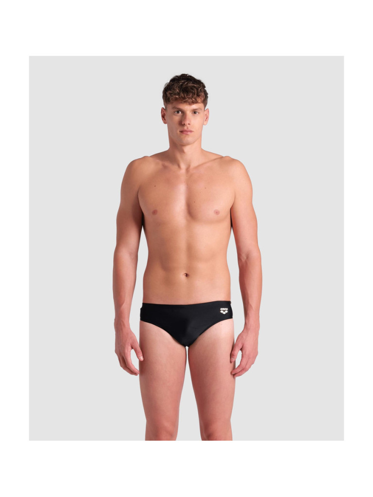 Мъжки бански слип Arena Wake Swim Briefs - Black-White