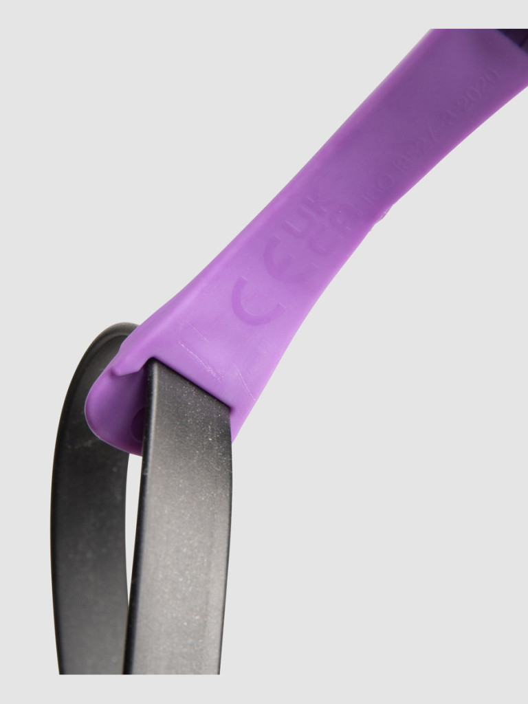Състезателни очила за плуване Arena Cobra Edge Swipe Mirror - Emerald-Plum-Cyber Lime
