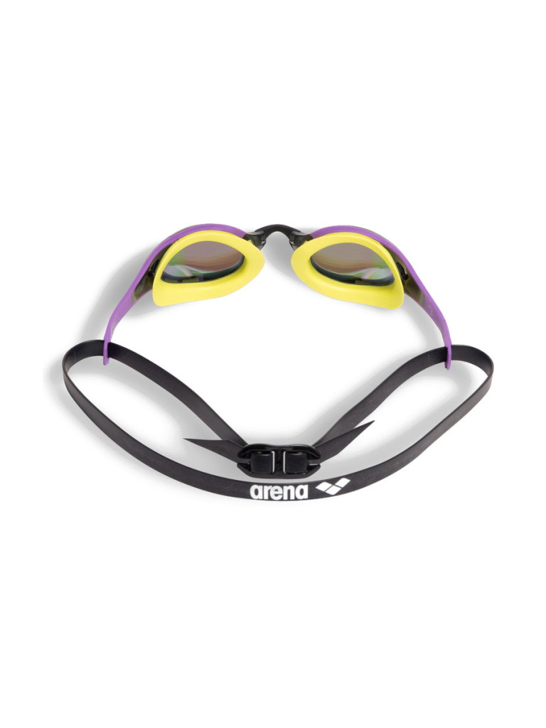 Състезателни очила за плуване Arena Cobra Edge Swipe Mirror - Emerald-Plum-Cyber Lime