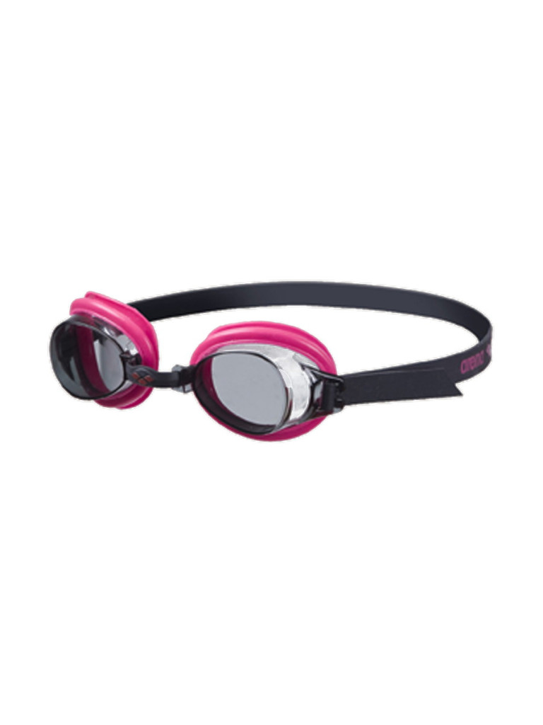 Детски очила за плуване Arena Bubble 3 Junior - Black-Smoke-Fuchsia