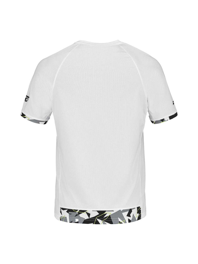 Babolat AERO CREW NECK TEE MEN WHITE мъжка тениска