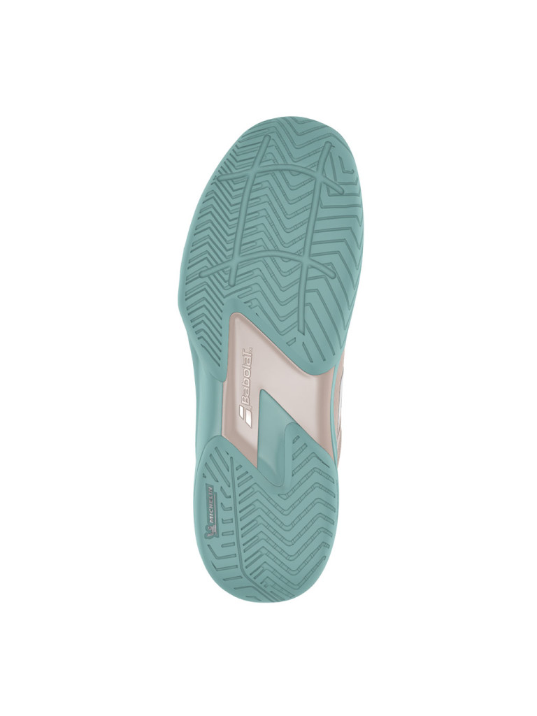 Дамски тенис обувки Babolat SFX4 All Court W Peach/Blue