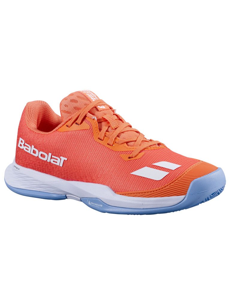 Babolat JET MACH 3 JNR CLAY GIRL MELON - тенис обувки за юноши