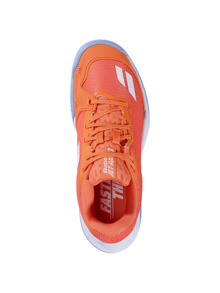 Babolat JET MACH 3 JNR CLAY GIRL MELON - тенис обувки за юноши