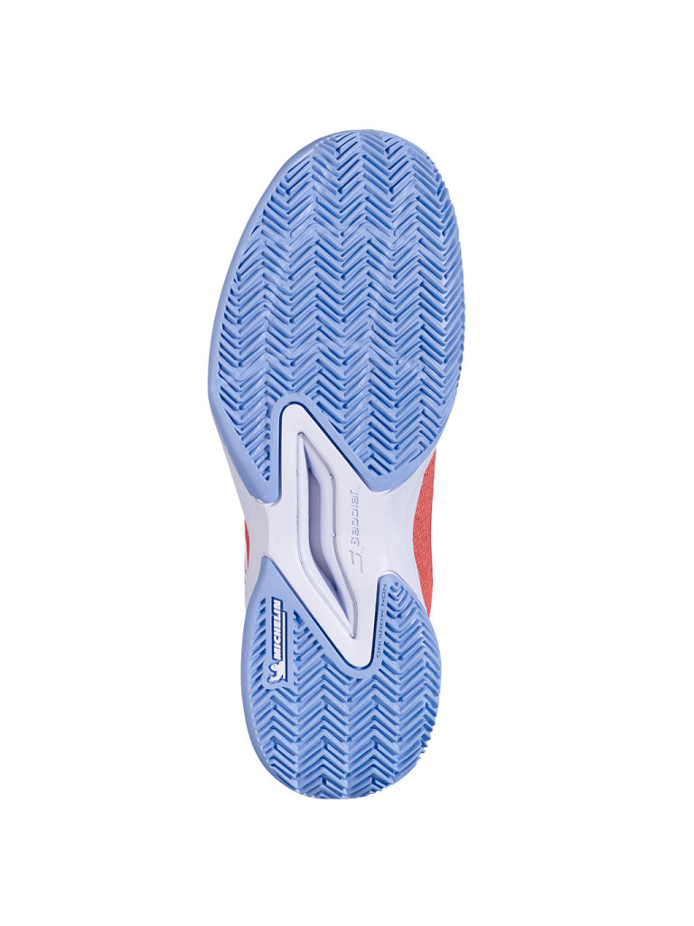 Babolat JET MACH 3 JNR CLAY GIRL MELON - тенис обувки за юноши