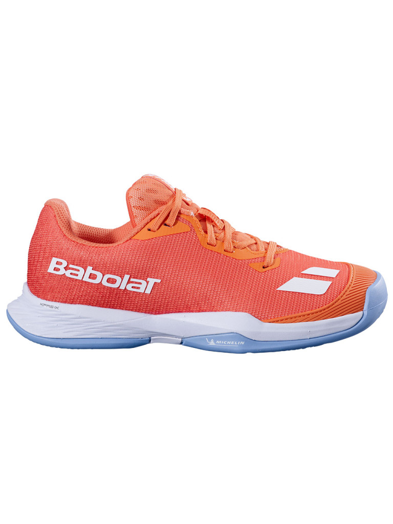 Babolat JET MACH 3 JNR CLAY GIRL MELON - тенис обувки за юноши