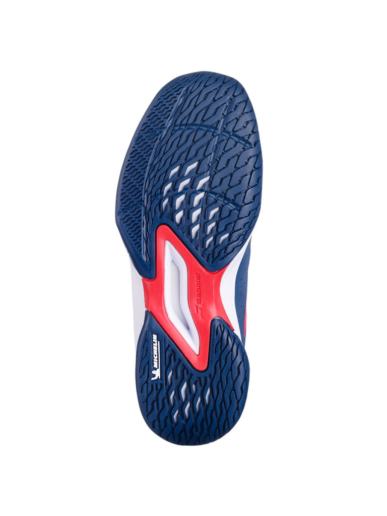 Детски тенис обувки за момчета Babolat PROPULSE JNR ALL COURT - Estate Blue / White