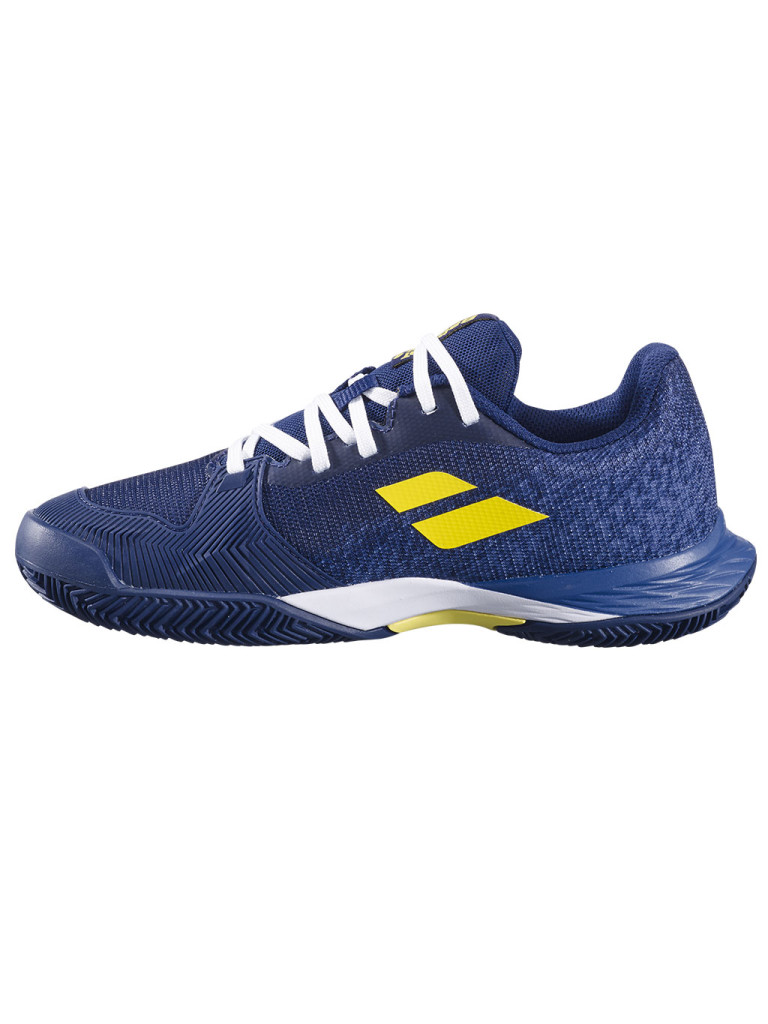 Детски тенис обувки за момчета Babolat JET MACH 3 JNR CLAY - Sodalite Blue