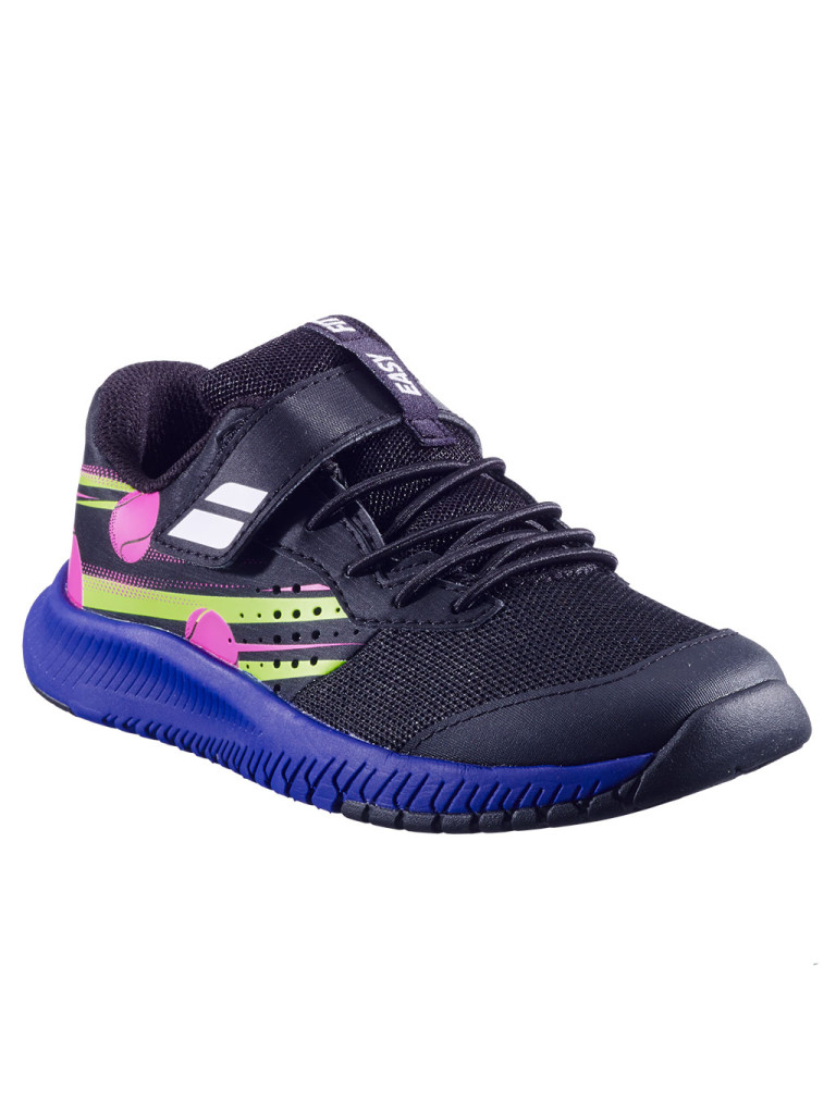 Babolat PULSION KID AC BOY BLACK / DARK BLUE детски тенис обувки