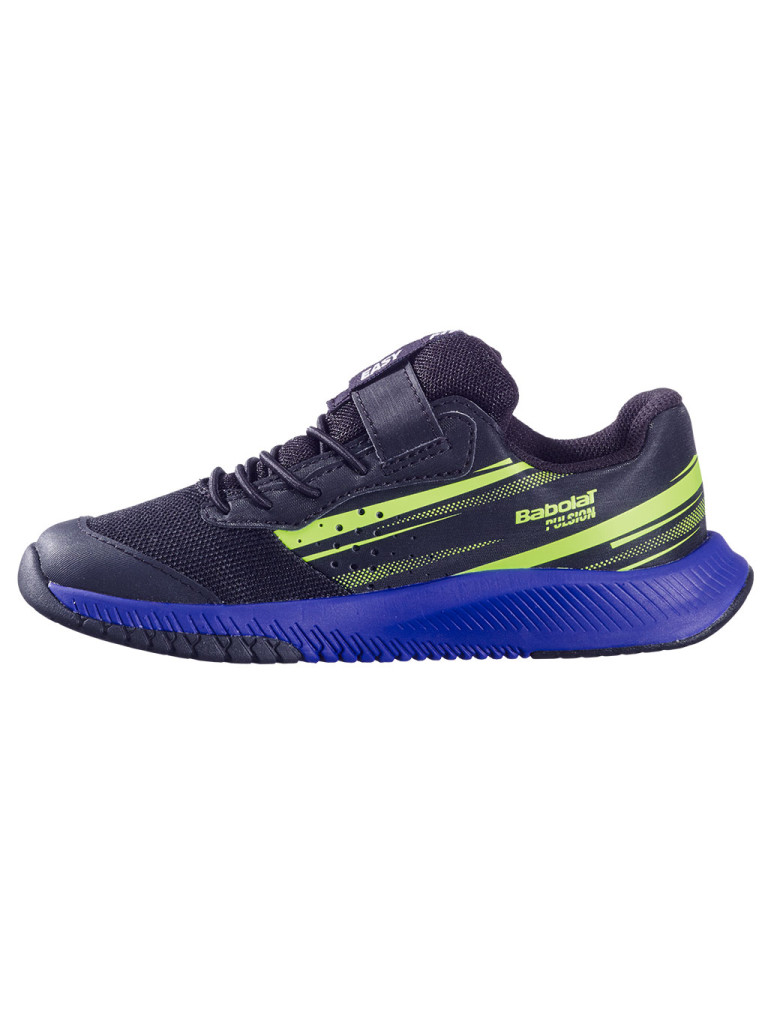 Babolat PULSION KID AC BOY BLACK / DARK BLUE детски тенис обувки