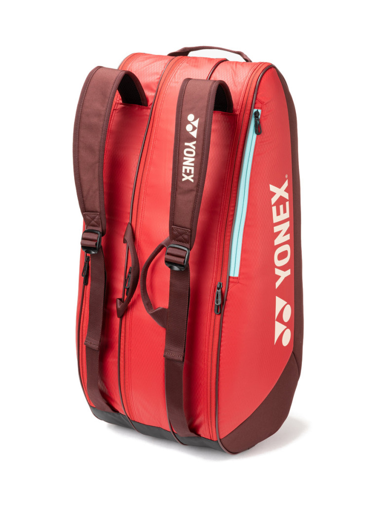 Чанта Yonex TEAM за 9 ракети - Ruby Red