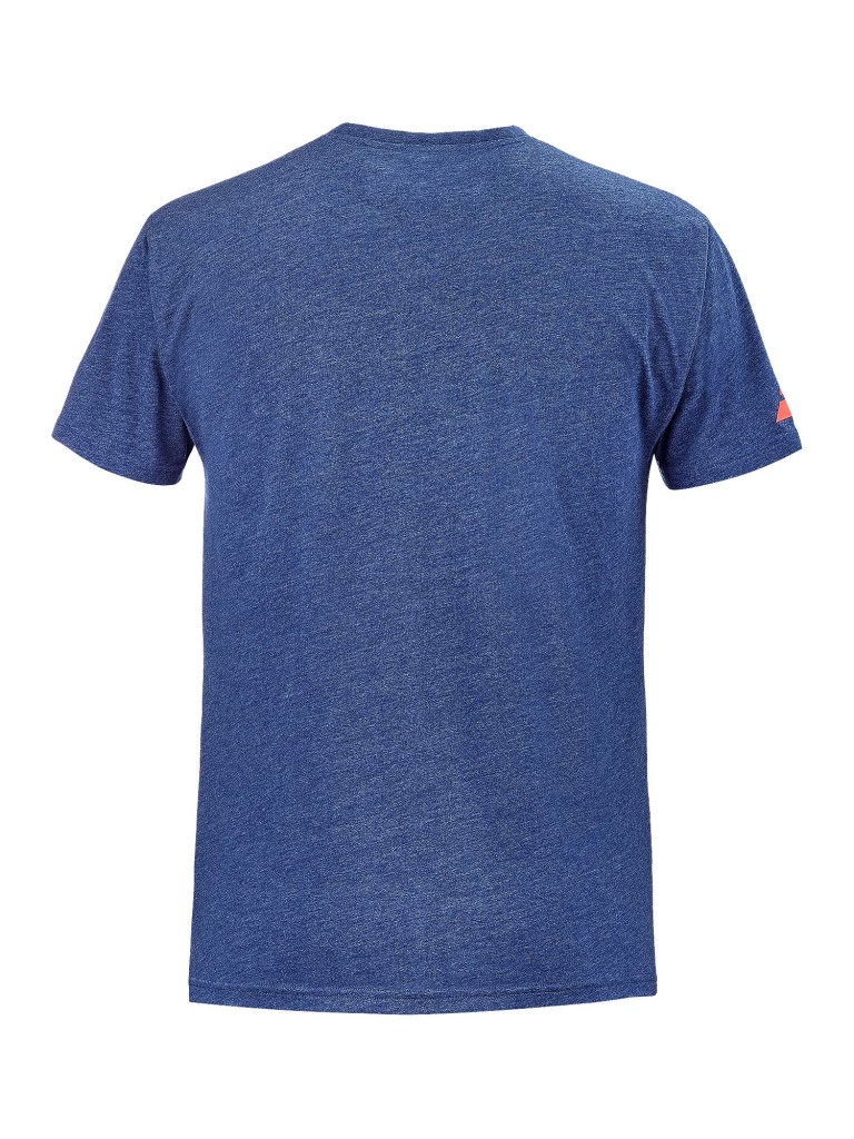 Babolat Exercise Big Flag Tee Men - Estate Blue