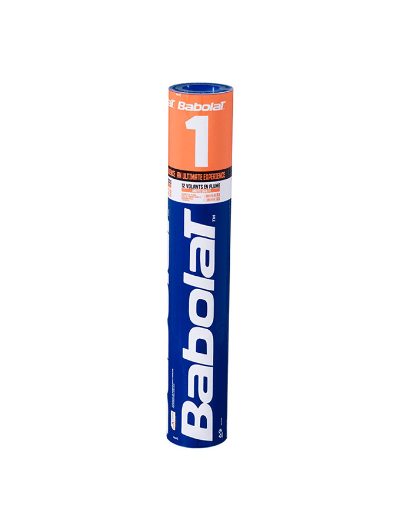 Пера за бадминтон Babolat 1 - гъши, скорост 76, 12 бр.