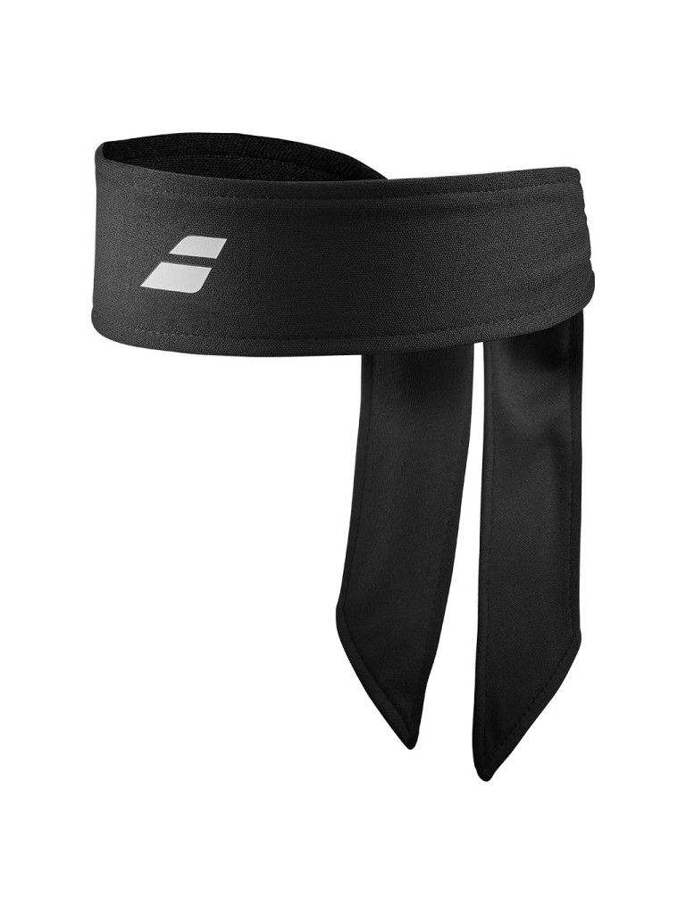 Лента за глава Babolat Tie Headband, черна