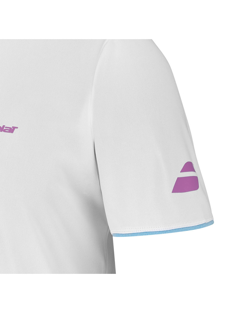 Мъжка тениска Babolat CREW NECK TEE LEBRON WHITE 2025