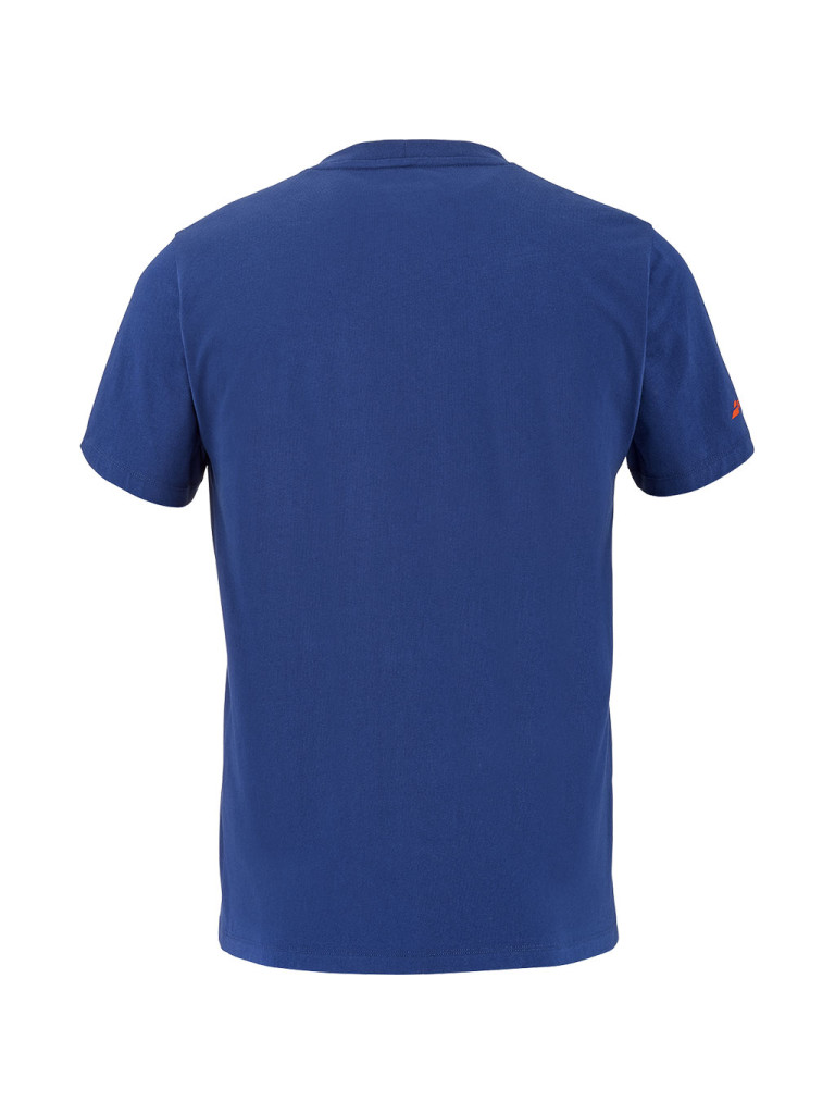 Памучна тениска Babolat Juan Lebrón Blue Depths