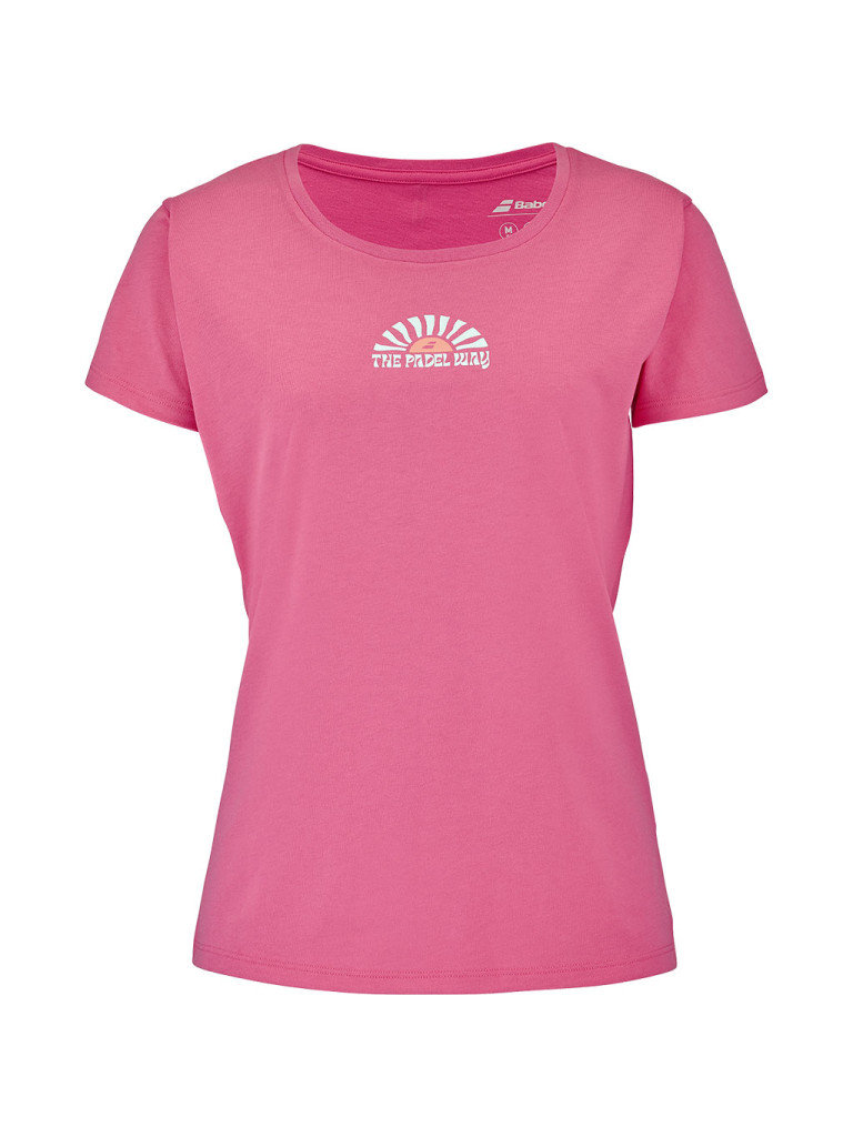 Babolat PERF COTTON TEE SUN KISSED CORAL дамска тениска