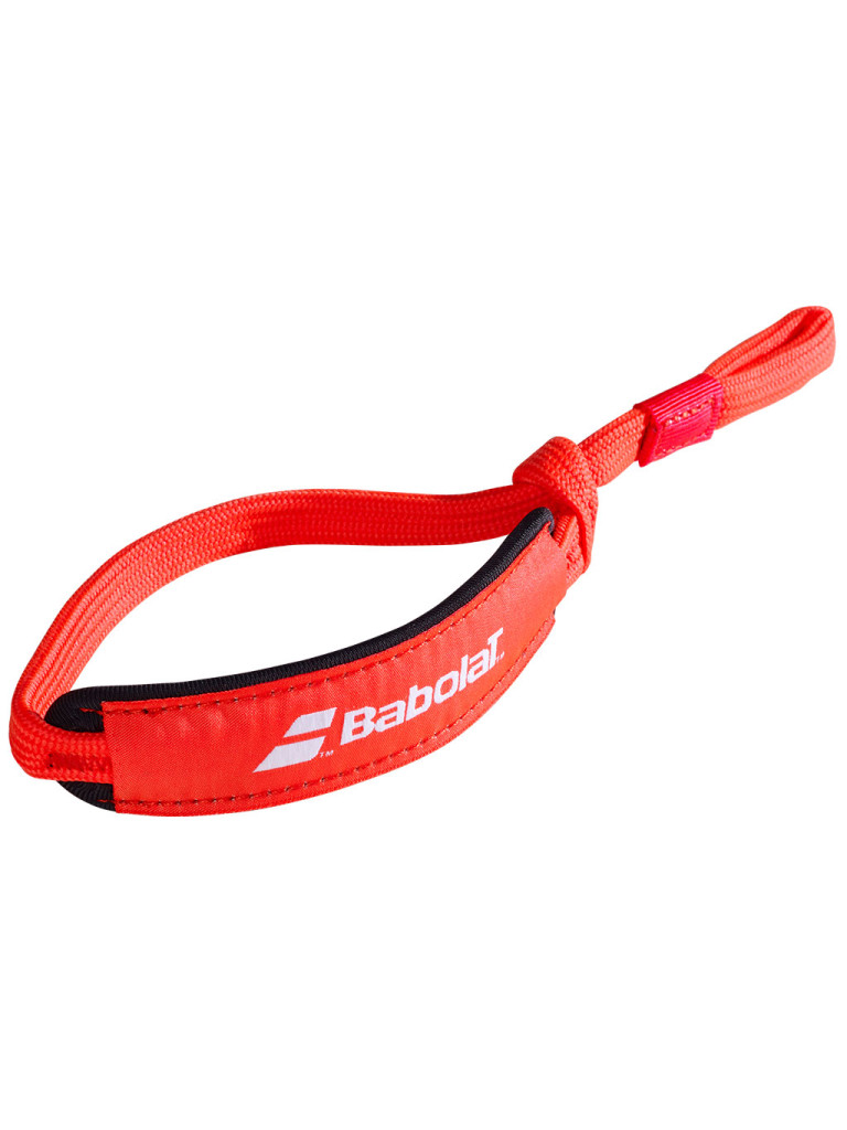 Каишка за падел ракета Babolat Wrist Strap, червена