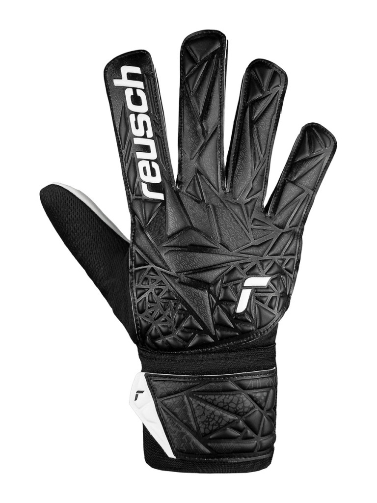 Детски вратарски ръкавици Reusch Attrakt Starter Solid Junior 2024 - Black