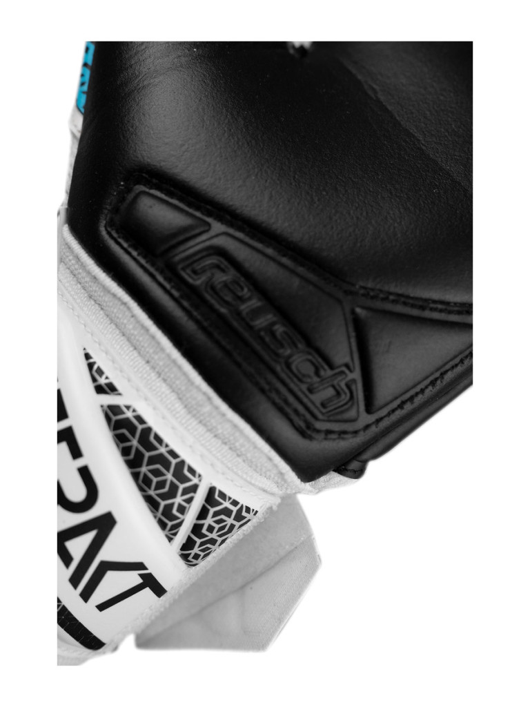 Reusch Attrakt Infinity NC 2025 Goalkeeper Gloves - White-Black-Turquoise