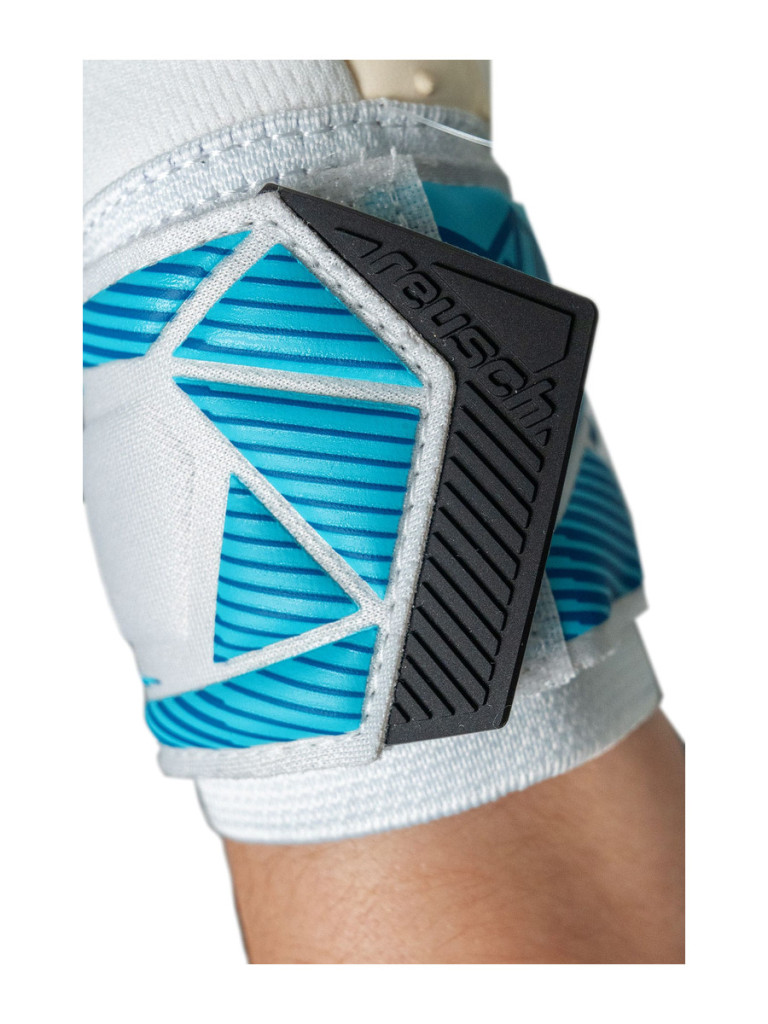 Вратарски ръкавици Reusch Attrakt SpeedBump 2026 - White-Orange-Turquoise