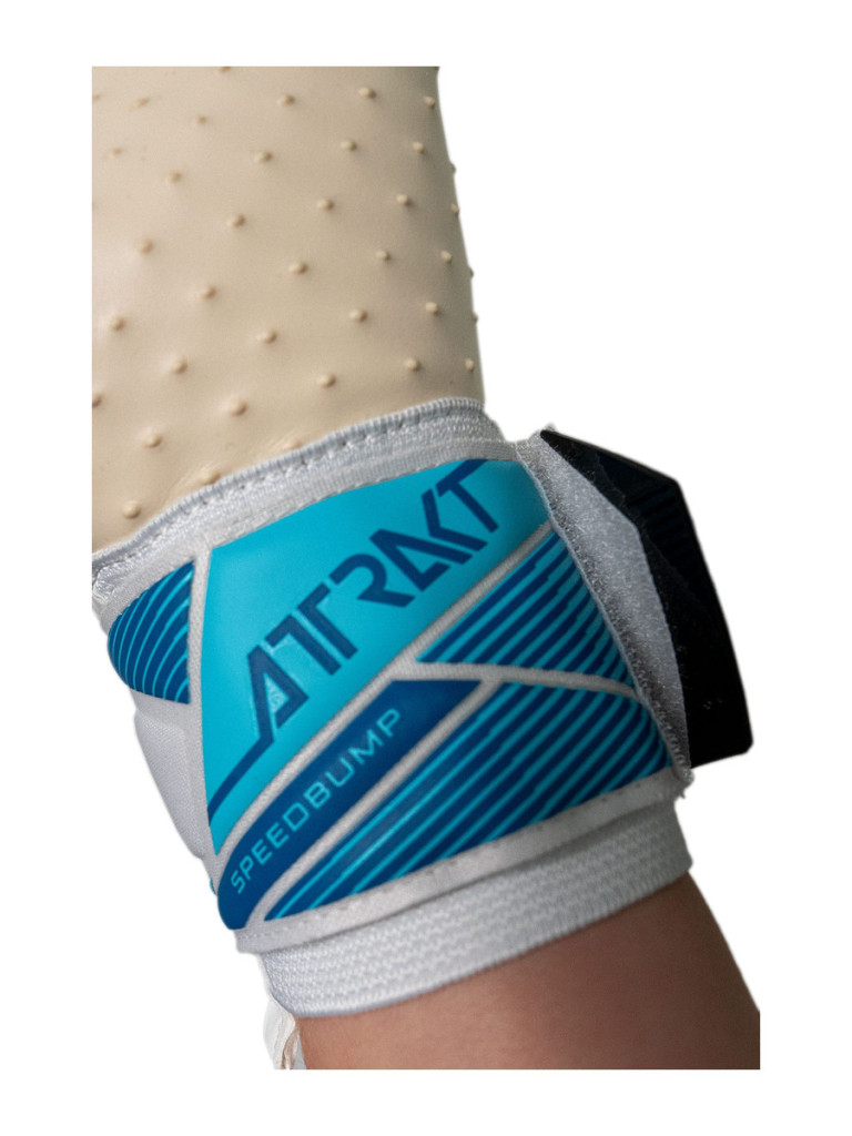 Вратарски ръкавици Reusch Attrakt SpeedBump 2026 - White-Orange-Turquoise