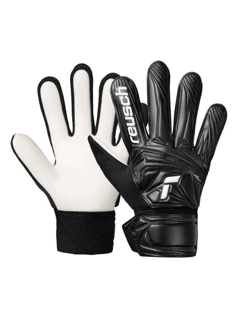 Детски вратарски ръкавици Reusch Attrakt Starter Solid Junior 2026 - Black
