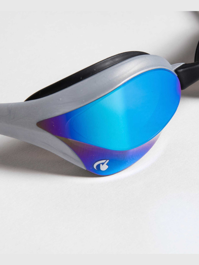 Състезателни очила за плуване Arena Cobra Ultra Swipe Mirror - Blue-Silver